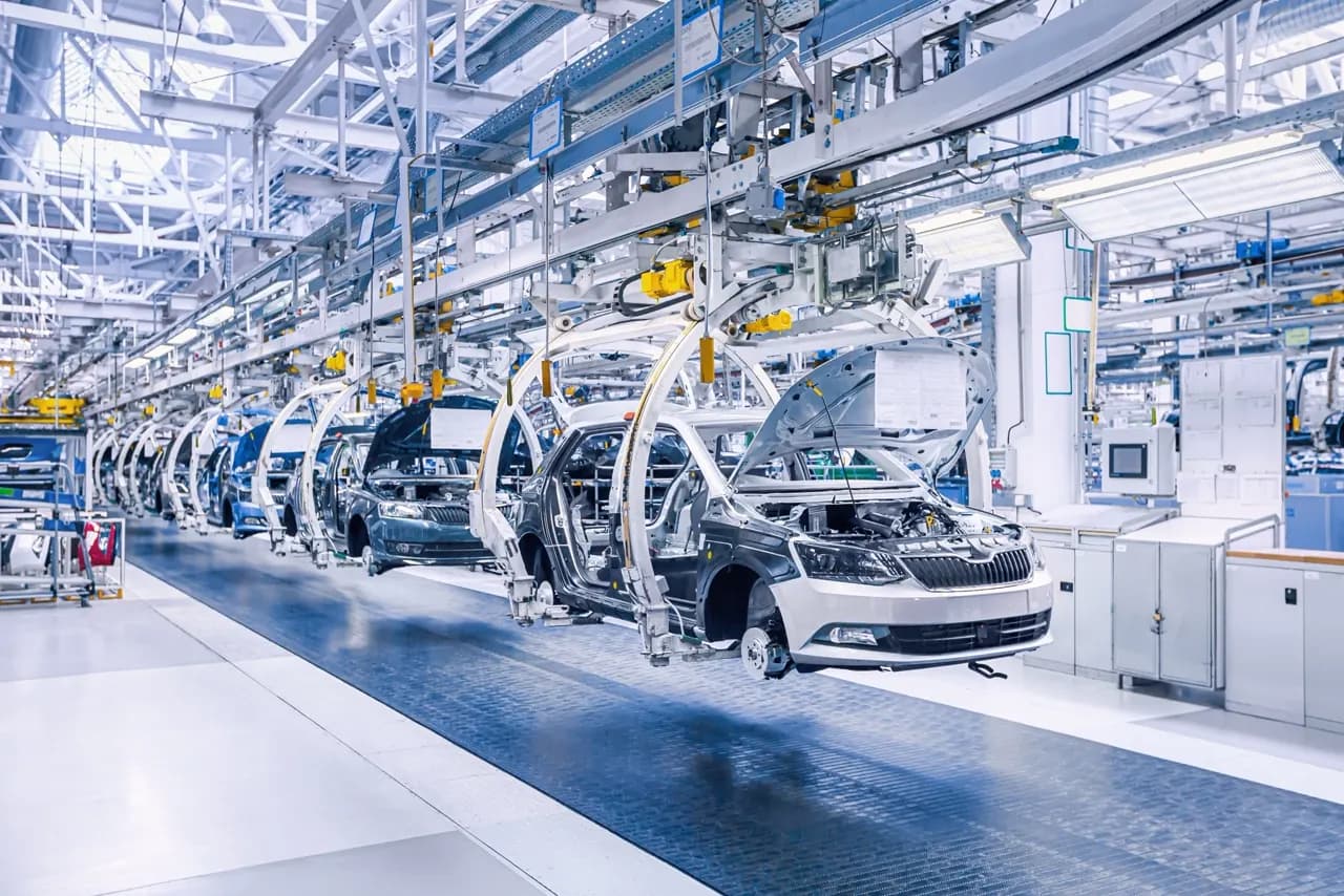 Automatisierte Fahrzeugproduktion