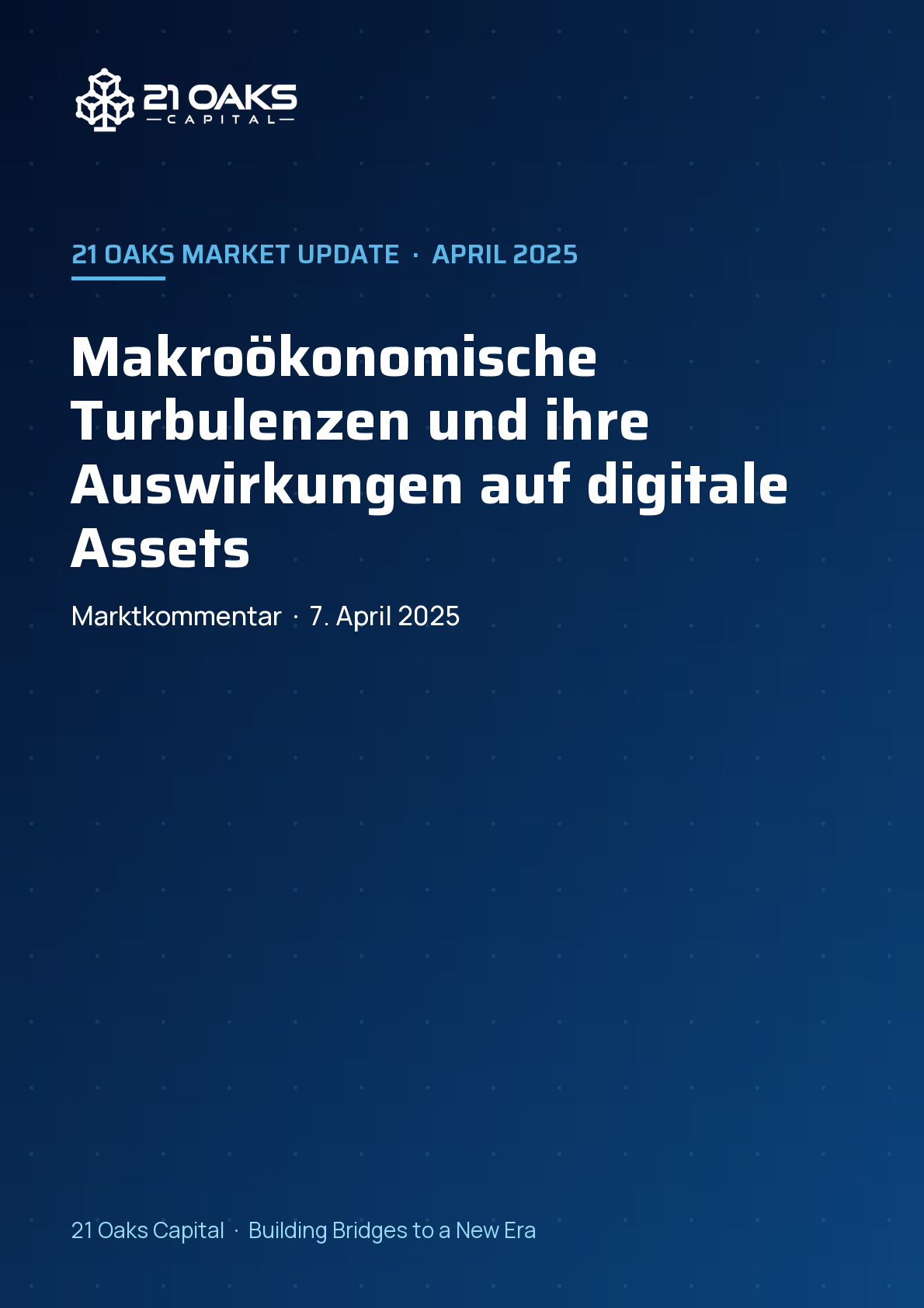 Makroökonomische Turbulenzen und ihre Auswirkungen auf digitale Assets