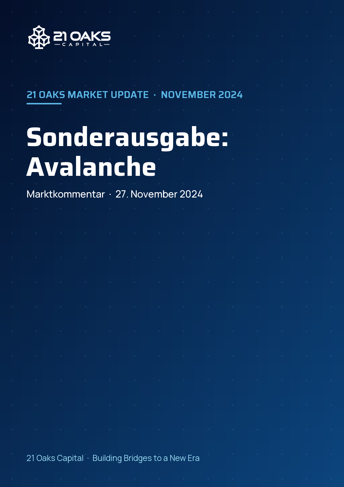 Sonderausgabe: Avalanche