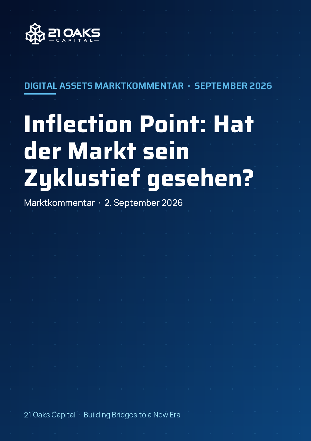 Inflection Point: Hat der Markt sein Zyklustief gesehen?